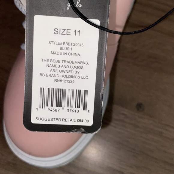 Bebe Little Girl’s Boots - Picture 5 of 5